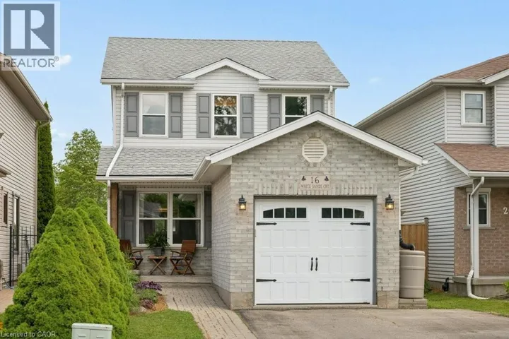 16 WHITE SANDS Court, Kitchener, Ontario N2E3S4