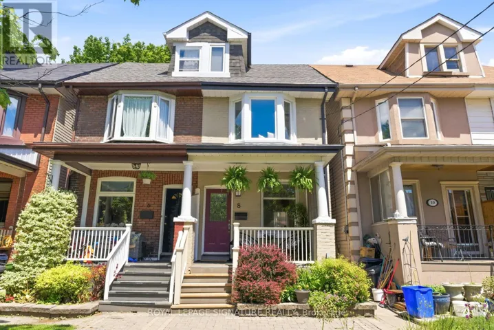 8 BALTIC AVENUE, Toronto (Danforth), Ontario M4J1S2