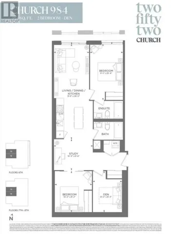 818 - 252 CHURCH STREET, Toronto (Church-Yonge Corridor), Ontario M5B1Z2