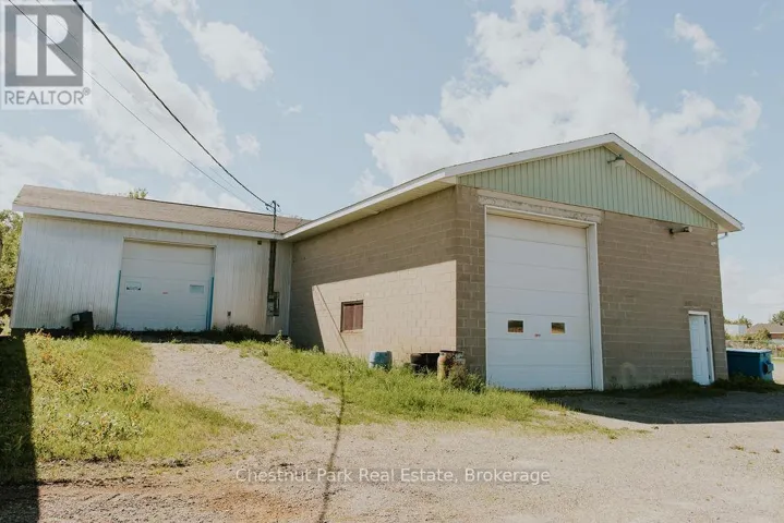 2 Bays - One 10'x10' door; One 12' x 14' door