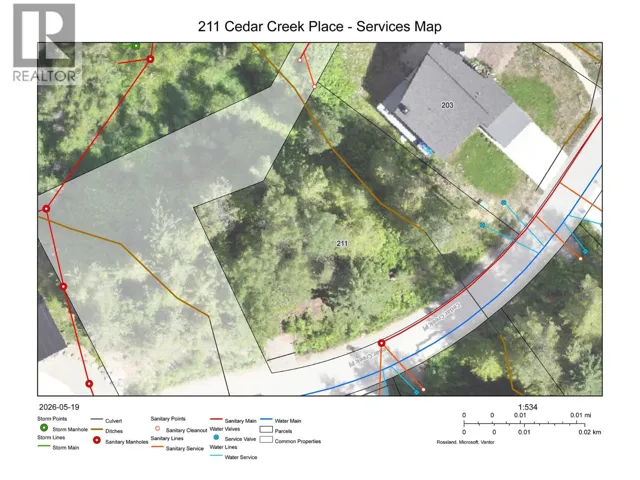 211 CEDAR CREEK Place, Rossland, British Columbia V0G1Y0