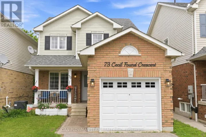 73 CECIL FOUND CRESCENT, Clarington (Courtice), Ontario L1E2W1