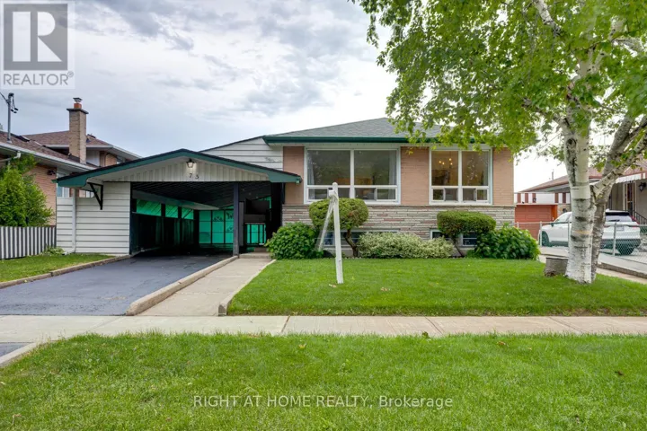75 MILFORD HAVEN DRIVE, Toronto (Morningside), Ontario M1G3C9