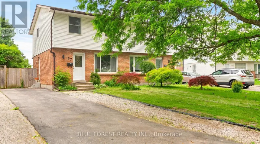 67 BRECKENRIDGE CRESCENT, London South (South Y), Ontario N6E1H6