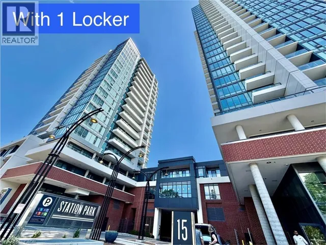 15 WELLINGTON Street S Unit# 1007, Kitchener, Ontario N2G0E4