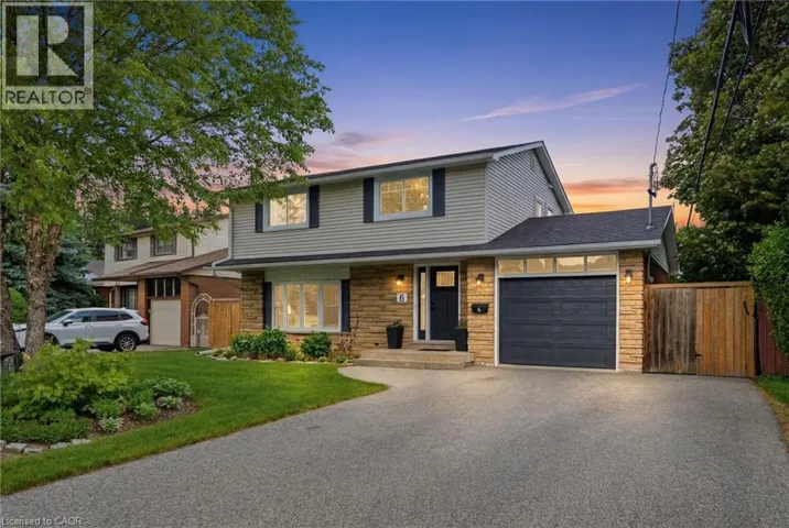 6 DARLINGTON Drive, Hamilton, Ontario L9C2L7