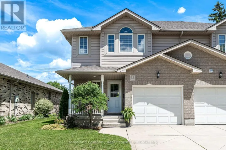 43 GREGORY CRESCENT, Stratford, Ontario N5A8A5