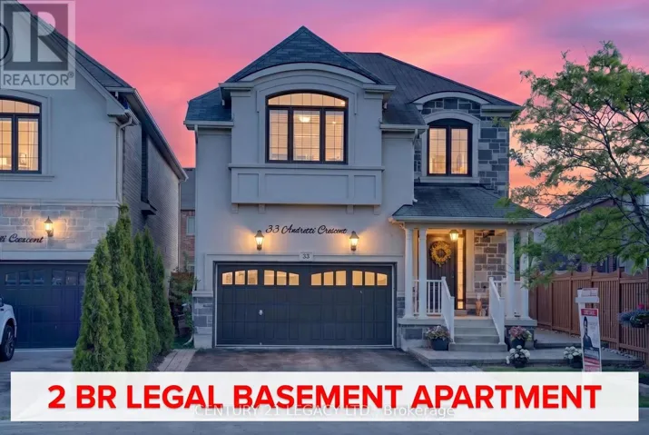 33 ANDRETTI CRESCENT, Brampton (Credit Valley), Ontario L6X5G6