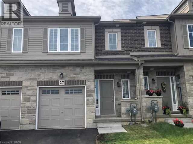 27 BEASLEY Grove, Ancaster, Ontario L9K0J9