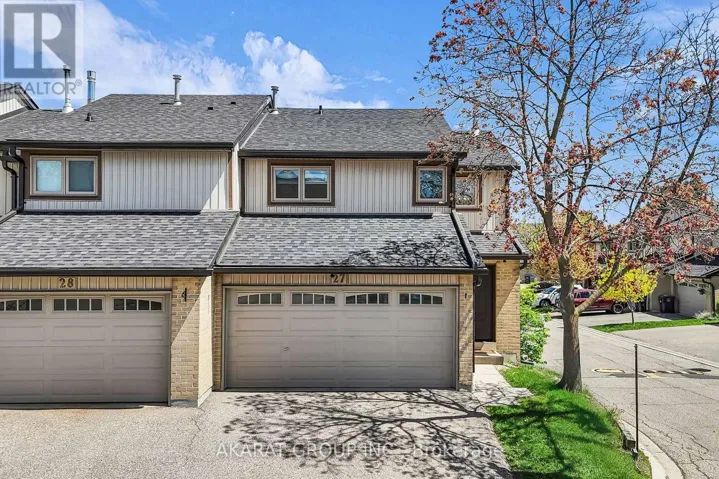27 - 3500 SOUTH MILLWAY, Mississauga (Erin Mills), Ontario L5L3T8
