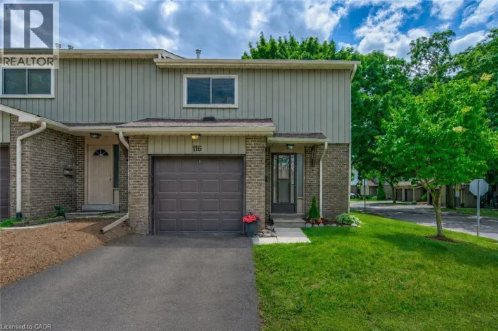 51 PAULANDER Drive Unit# 116, Kitchener, Ontario N2M5E5