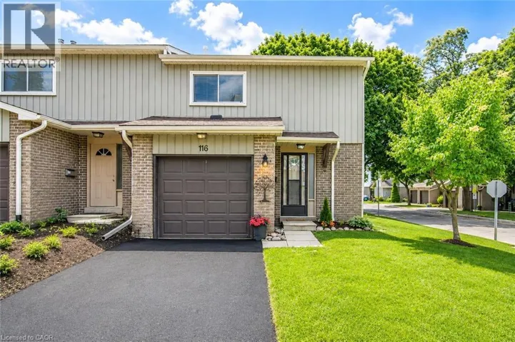 51 PAULANDER Drive Unit# 116, Kitchener, Ontario N2M5E5