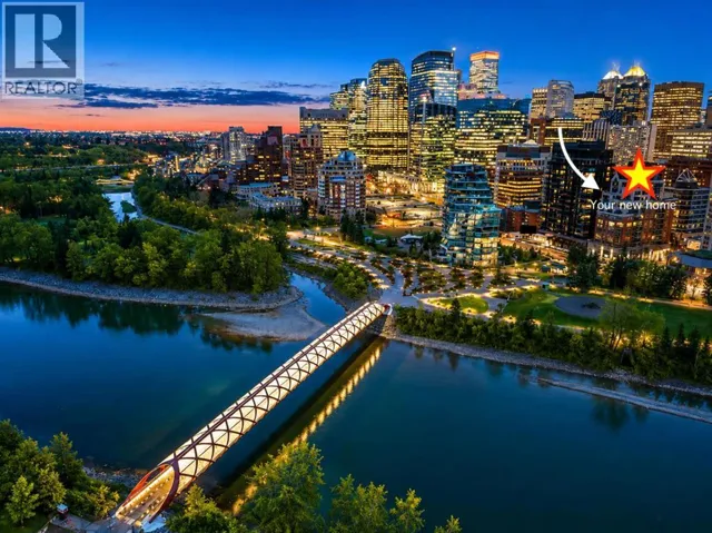 602, 110 7 Street SW, Calgary, Alberta T2P5M9