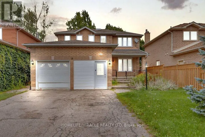 13 MORTON CRESCENT, Barrie (West Bayfield), Ontario L4N7T4