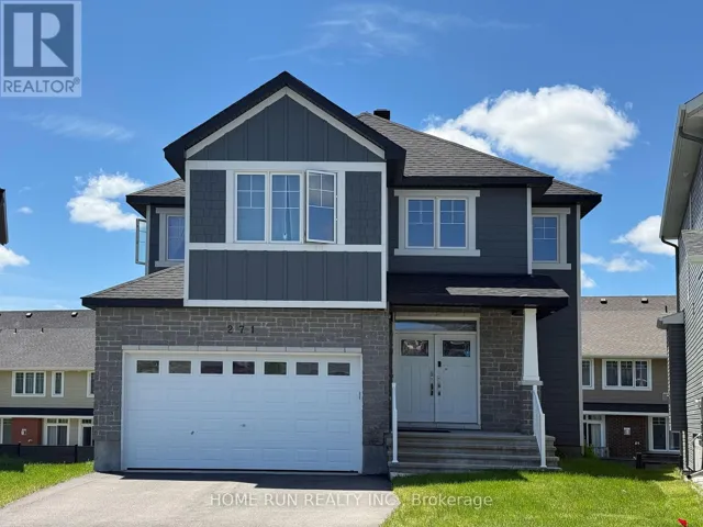 271 KETCHIKAN CRESCENT, Ottawa, Ontario K2T0S2