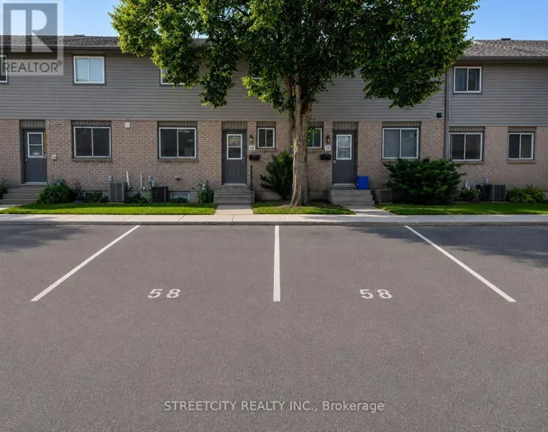 58 - 490 THIRD STREET, London East (East H), Ontario N5V4A2