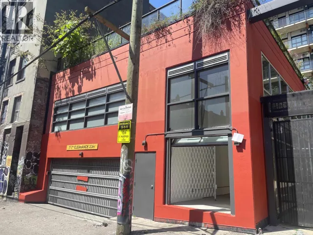110 138 E HASTINGS STREET, Vancouver, British Columbia V6A1N4