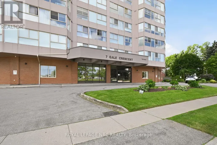 1106 - 7 GALE CRESCENT N, St. Catharines (E. Chester), Ontario L2R7M8