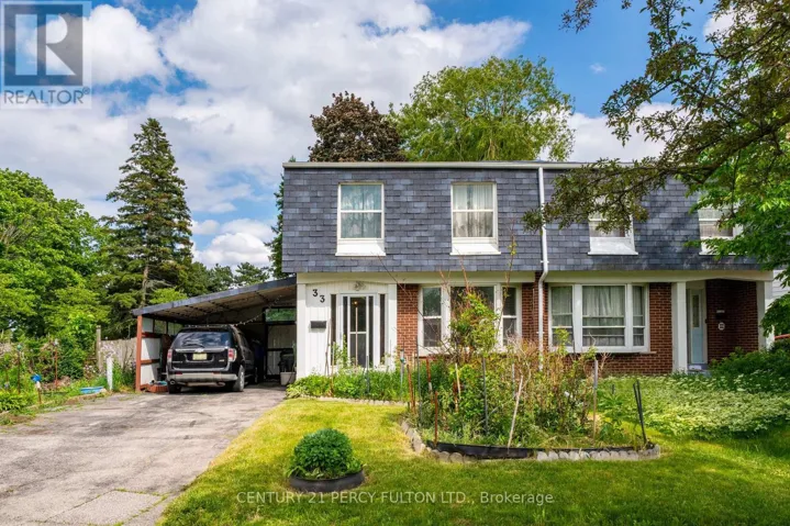 33 NAHANNI TERRACE, Toronto (Malvern), Ontario M1B1B7