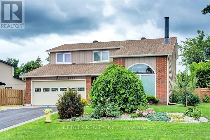 4388 WHITTAKER CRESCENT, Ottawa, Ontario K1B4P2