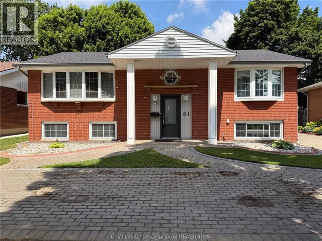 81 Lancefield PLACE, Chatham, Ontario N7L2M2