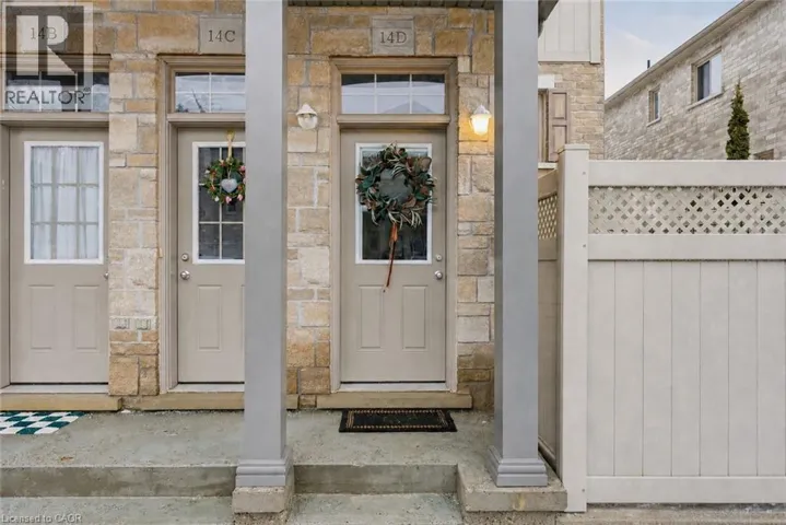 931 GLASGOW Street Unit# 14D, Kitchener, Ontario N2N0B6