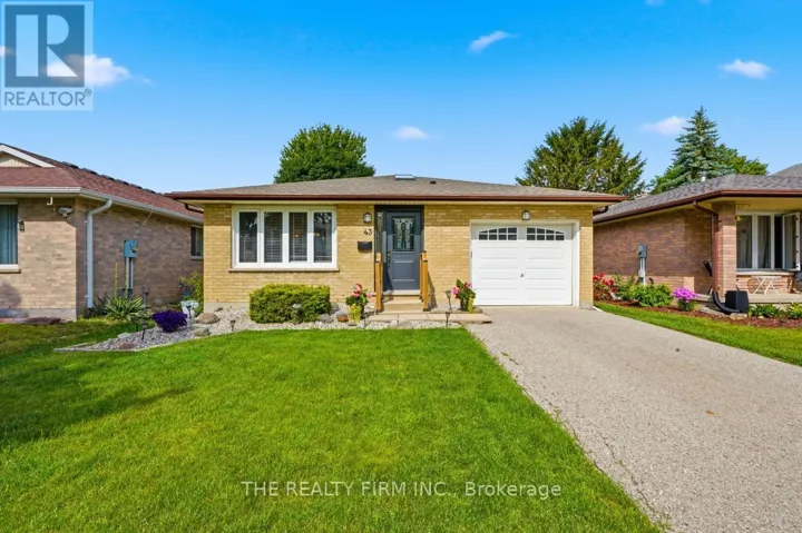 43 CLARA CRESCENT, London South (South X), Ontario N6E3G3