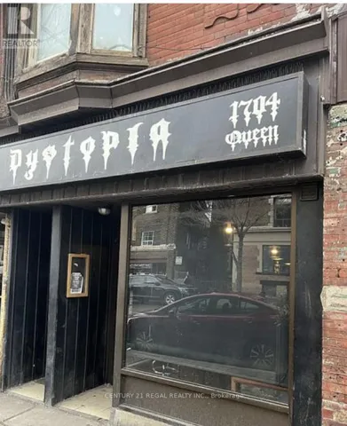 1704 QUEEN STREET W, Toronto (Roncesvalles), Ontario M6R1B3