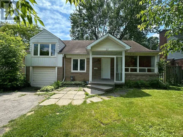 21 MARILYN AVENUE, Toronto (Agincourt South-Malvern West), Ontario M1S1B9