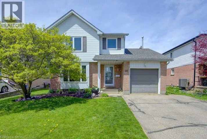 14 ROSE GARDEN Street, Kitchener, Ontario N2B3T1