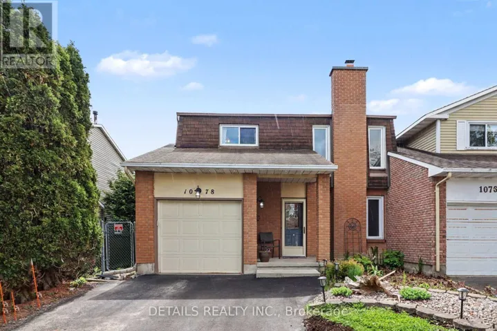 1078 ST JOVITE RIDGE, Ottawa, Ontario K1C1Y8