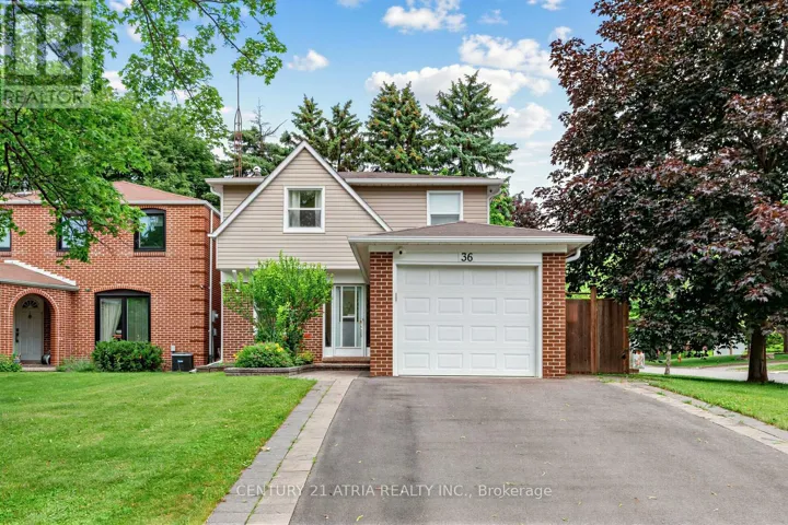 36 RAVENGLOSS DRIVE, Markham (German Mills), Ontario L3T4C9