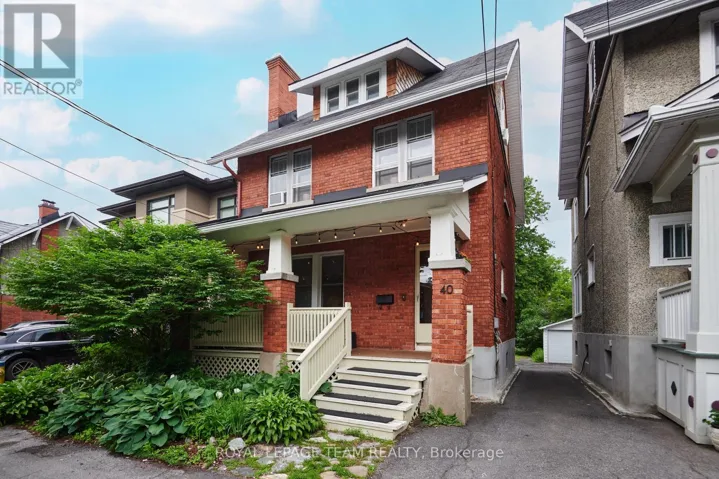 40 GROSVENOR AVENUE, Ottawa, Ontario K1S4S2
