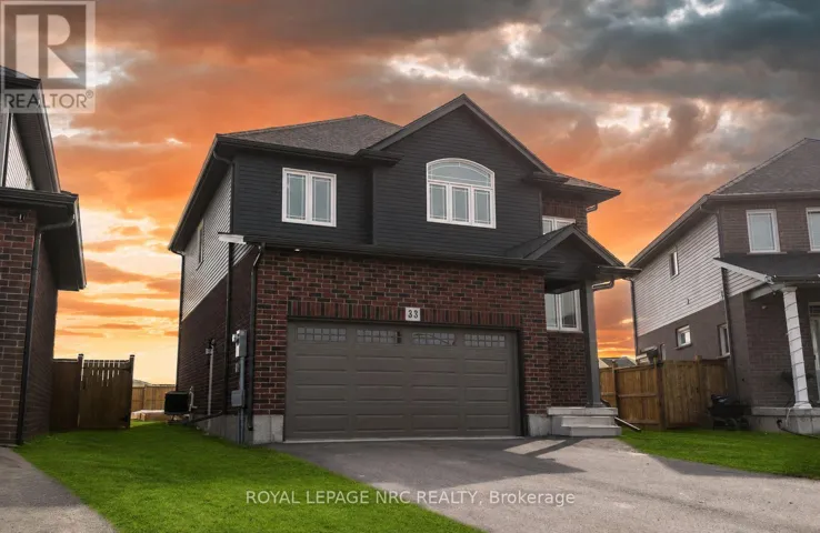 33 CINNAMON STREET, Thorold (Rolling Meadows), Ontario L2V0H6