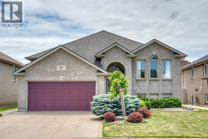 187 ROCKHAVEN DRIVE, Lakeshore, Ontario N9K1E9