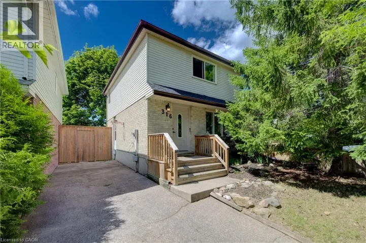 316 RISTAU Place, Kitchener, Ontario N2E3B2