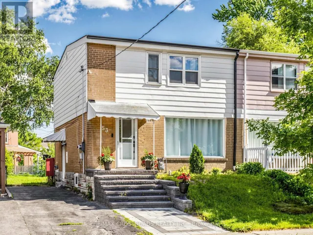 53 BONNIEWOOD ROAD, Toronto (Ionview), Ontario M1K2L9