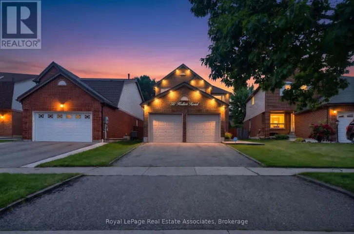 30 HALLEN ROAD, Brampton (Fletcher's West), Ontario L6Y2V6
