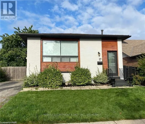 LOWER - 17 MELLENBY STREET, Hamilton (Stoney Creek Mountain), Ontario L8J1E6