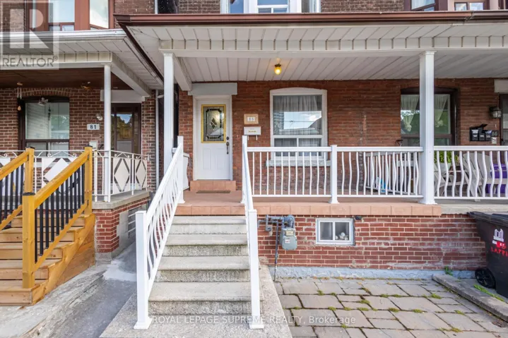 83 LAPPIN AVENUE, Toronto (Dovercourt-Wallace Emerson-Junction), Ontario M6H1Y3