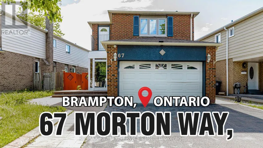 67 MORTON WAY, Brampton (Fletcher's West), Ontario L6Y2P4