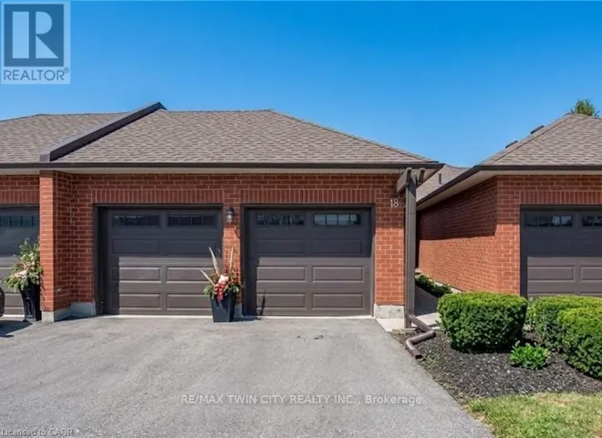 18 - 10 ISHERWOOD AVENUE, Cambridge, Ontario N1R8L5