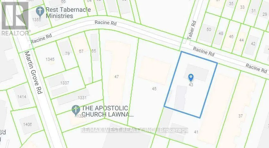 43 RECINE ROAD S, Toronto (West Humber-Clairville), Ontario M9W2Z4