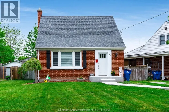 53 Sunnyside AVENUE, Chatham, Ontario N7M1Z8