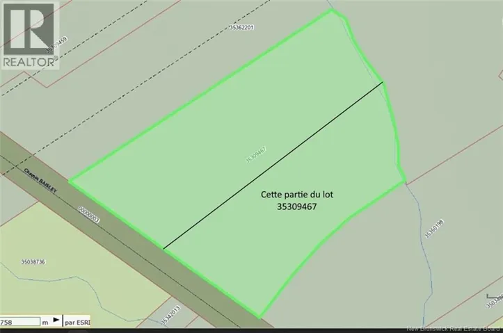 Vacant lot Baisley Road, Saint-Jacques, New Brunswick E7B2A1