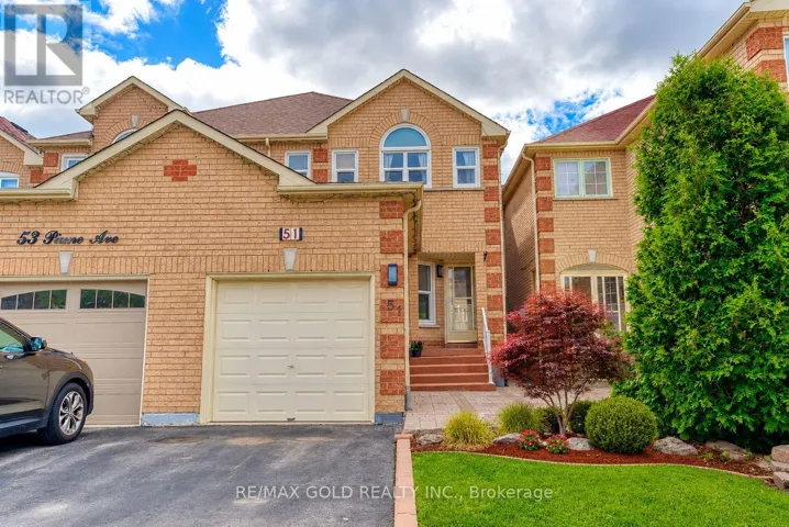 51 PIANE AVENUE, Brampton (Fletcher's West), Ontario L6Y4X9