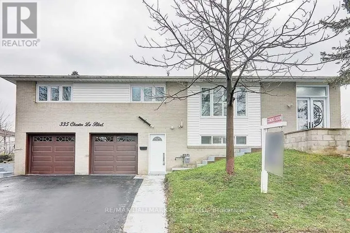 335 CHESTER LE BOULEVARD, Toronto (L'Amoreaux), Ontario M1W2K8