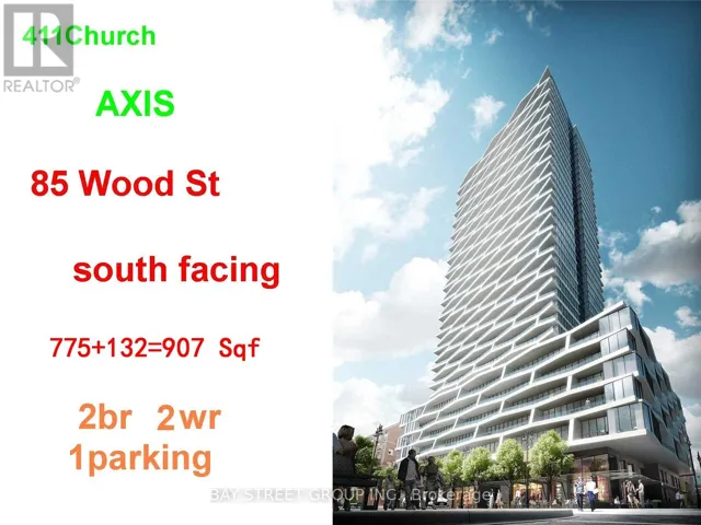 2603 - 85 WOOD STREET, Toronto (Church-Yonge Corridor), Ontario M4Y0E8