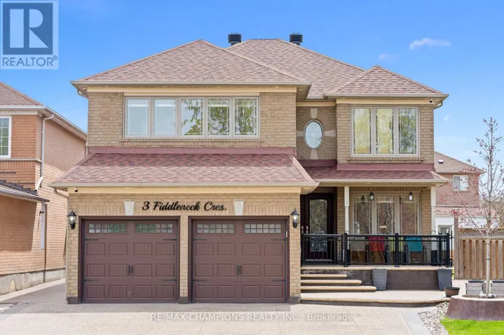 3 FIDDLENECK CRESCENT, Brampton (Sandringham-Wellington), Ontario L6R1R2