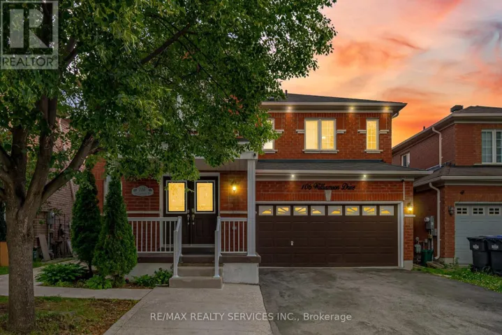 106 WILLIAMSON DRIVE, Brampton (Fletcher's Meadow), Ontario L7A3R7